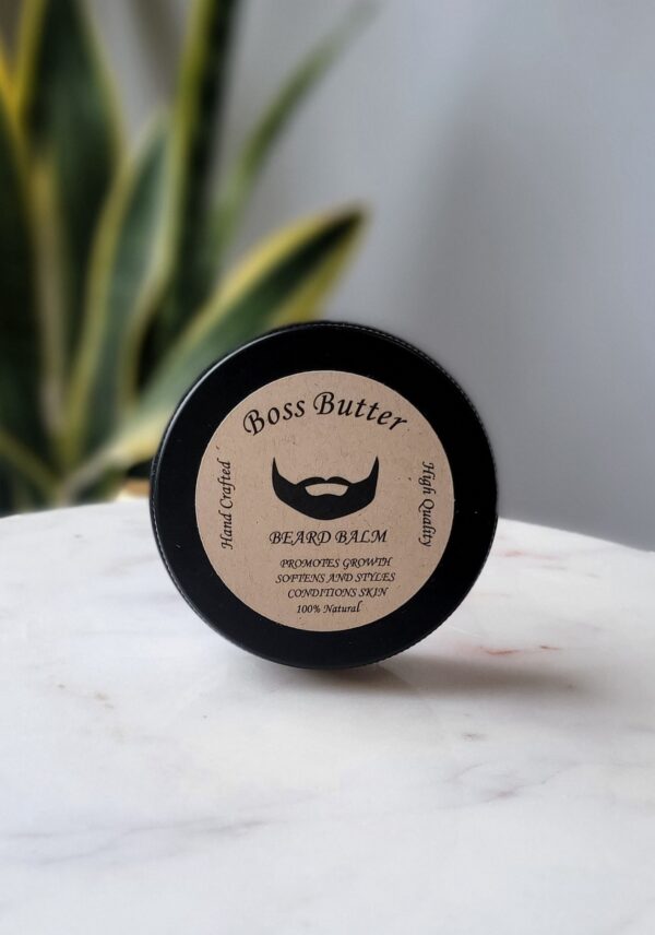 Boss Butter beard balm, natural.