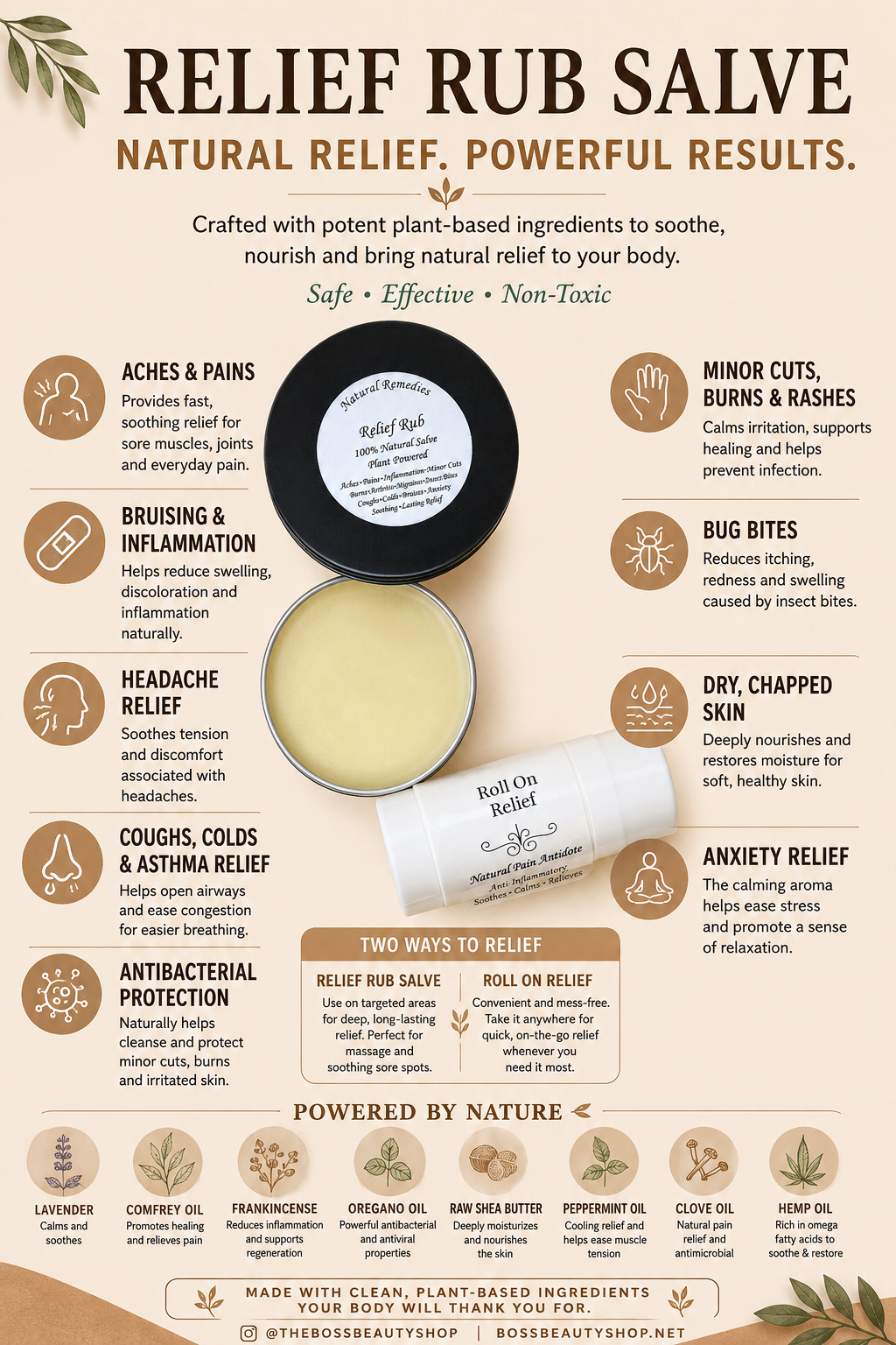 Relief Rub Natural Remedies Salve