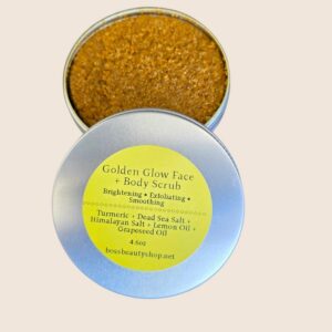 Golden Glow Tumeric Face + Body Scrub