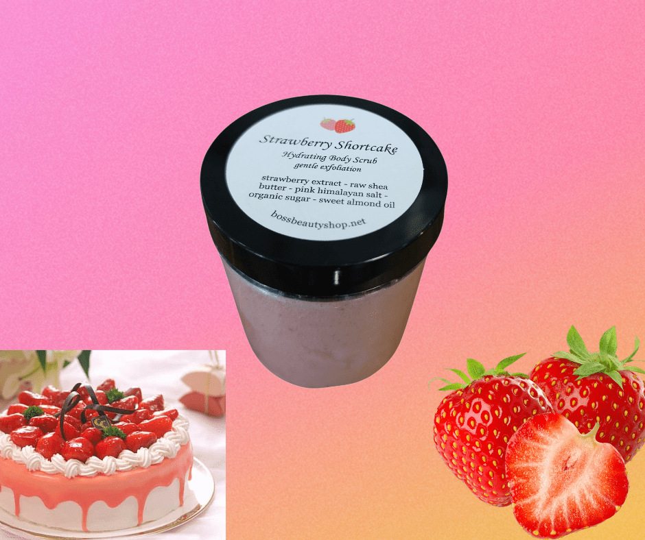 Strawberry Shortcake Rejuvenating Body Scrrub 4oz