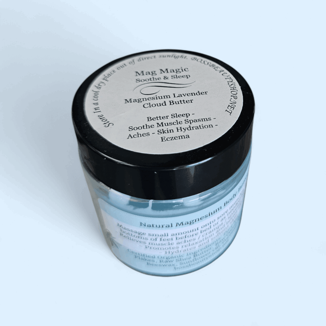 Mag Magic – Magnesium Lavender Butter Natural Relief and Sleep Aid