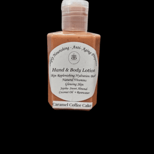 Caramel Coffee Cake hand and body lotion.