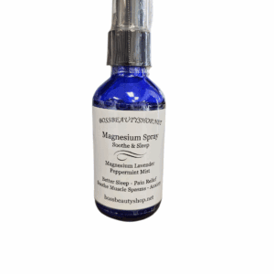 Magnesium Peppermint Lavender Spray for natural relief / sleep aid