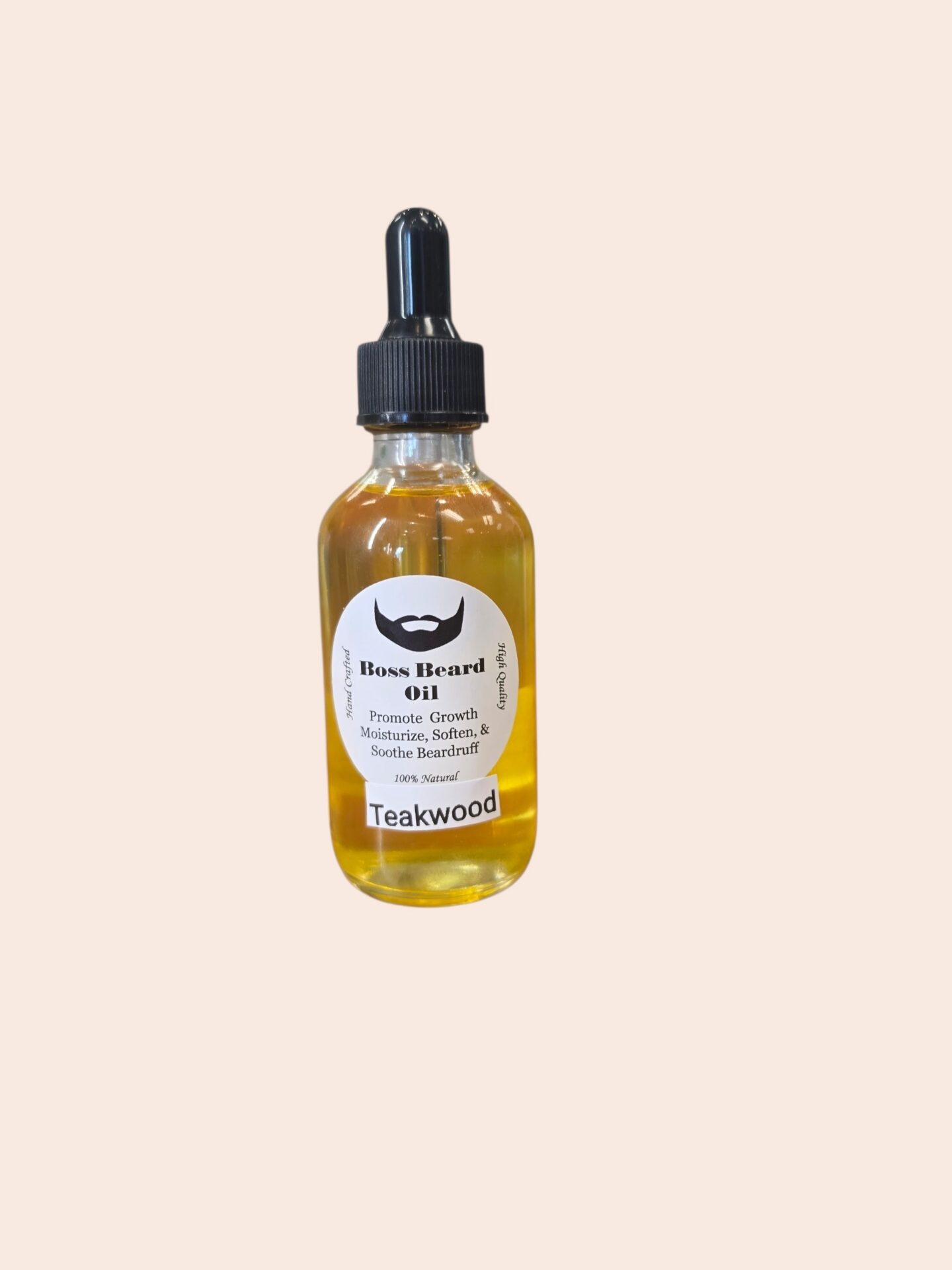 Beard Oil Teakwood 4.2oz | Nourishment + Growth