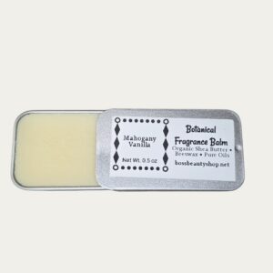 Botanical Fragrance Balm – Mahogany Vanilla